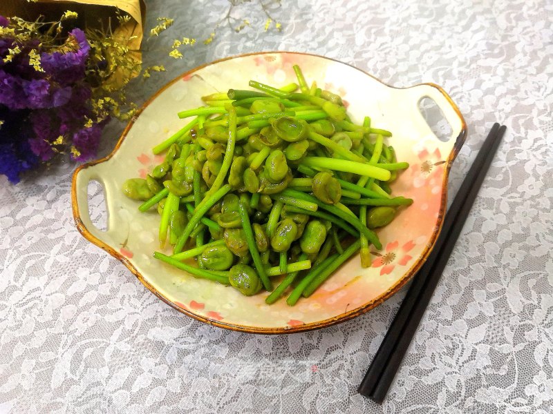 Garlic Sprout Broad Bean