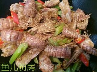 Salt and Pepper Mantis Shrimp Section──private Dishes in Yuer's Kitchen recipe