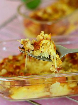 Walnut Bread Pudding recipe