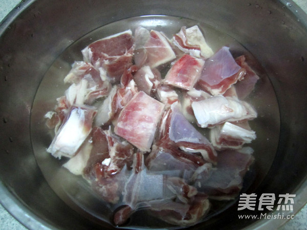 Lamb and Radish Pot with Skin recipe