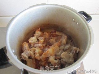 Beef Tendon Stewed with White Radish recipe