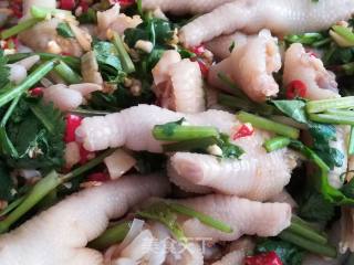Hot and Sour Chicken Feet recipe