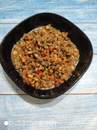 Mushroom Meat Sauce recipe