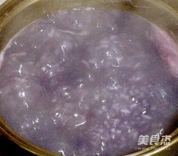 Double Purple Congee recipe