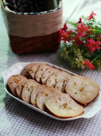 Stuffed Lotus Root with Glutinous Rice recipe