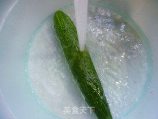 Tiger Skin Cucumber with Potatoes recipe