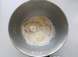 #新良第一节烤大赛# Huahaoyue Round People Reunion ~ Bean Paste Hydrangea Bread recipe