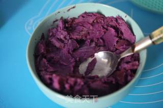 [beijing] Osmanthus Purple Sweet Potato White Skin Crisp recipe