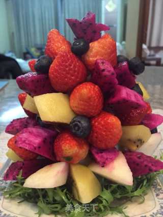 Fruit Christmas Tree recipe