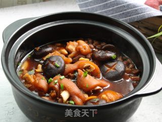 Stewed Pork Trotters in Casserole recipe