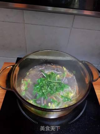 Duck Blood Soup with Bean Sprouts recipe