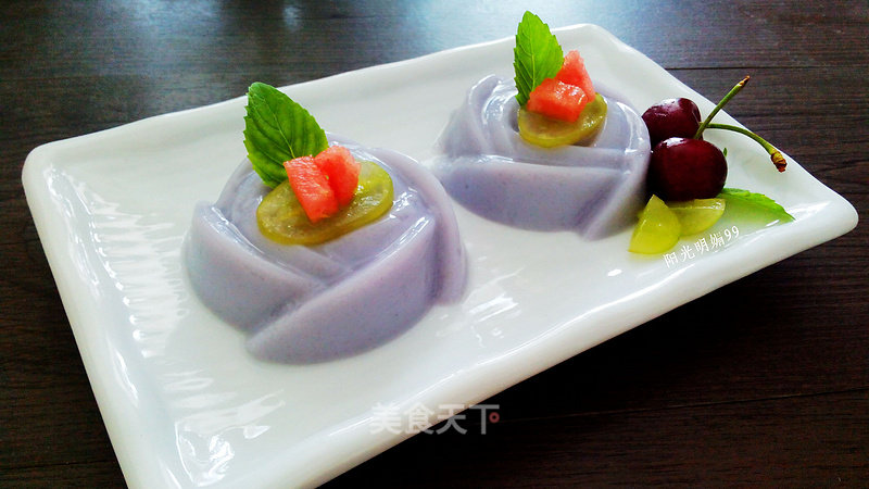 Taro Pudding [minimal and Express Edition] recipe