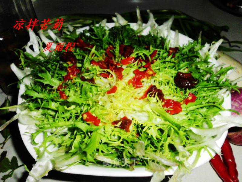 Summer Delicacies-sweet and Sour, Spicy and Bitter Chrysanthemum