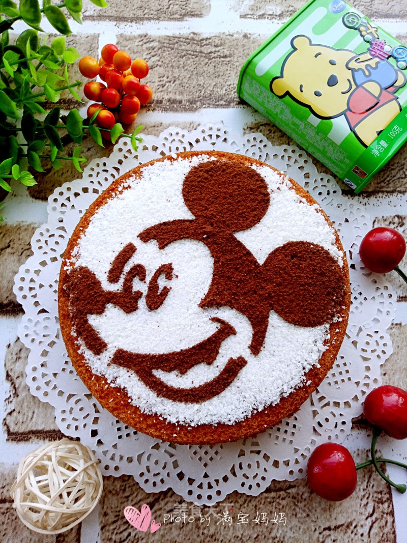 Mickey Cinnamon Sponge Cake recipe