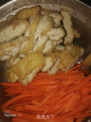 Vegetarian Fried Tofu Shreds recipe