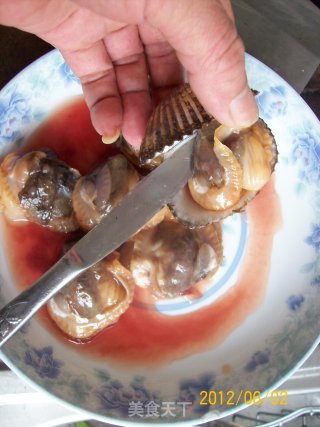 [symphony of Gourmet Spring]-"fried Clams with Chives and Edamame" recipe