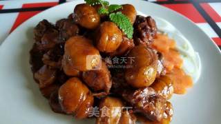 Braised Chicken with Chestnuts recipe