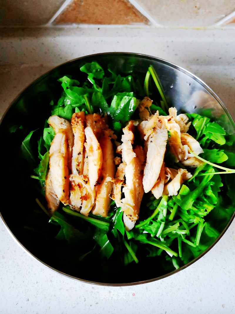 Chicken Breast Arugula Salad recipe