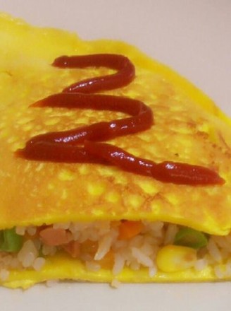 Japanese Style Omelet Rice