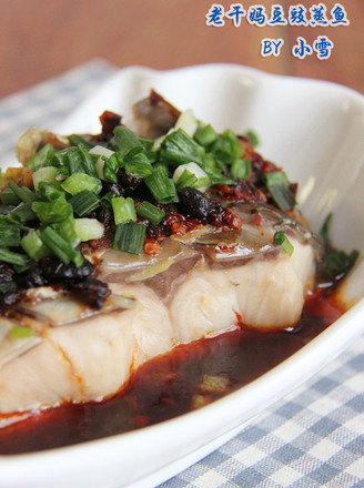 Laoganma Steamed Fish with Tempeh recipe