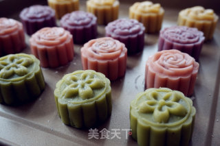 Fruit and Vegetable Peach Hill Mooncake recipe