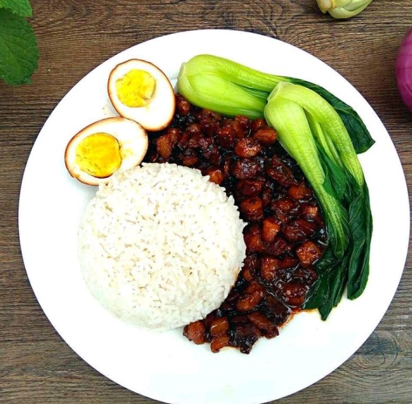 Braised Pork on Rice recipe