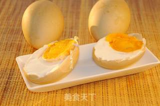 Pickled Salted Goose Eggs recipe