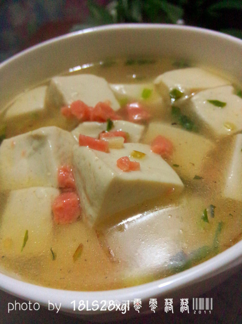 Tender Jade Tofu Soup recipe