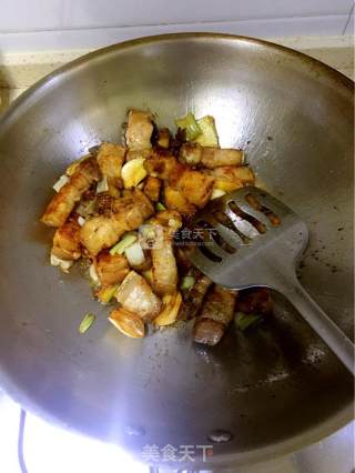 Roasted Pork with Bamboo Shoots without Oil recipe