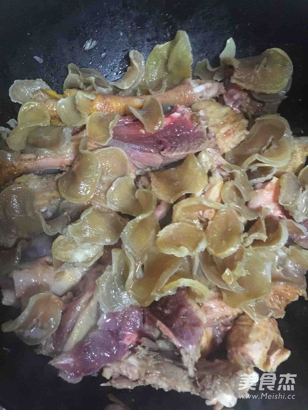 Northeast Goose Stewed Potato Dry Vermicelli recipe