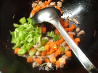 Stir-fried Colorful Dices recipe