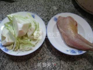 Braised Chicken Drumsticks and Boiled Cabbage recipe