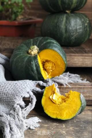 Pumpkin Cup with Chicken Sticky Rice recipe