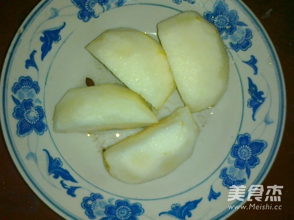 Pickled White Pear recipe