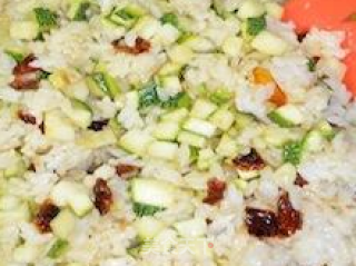 Griddle Fried Rice with Double Diced Basil-mini Dried Tomatoes (1) recipe