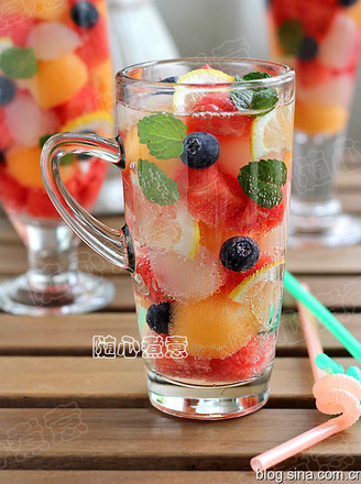Fruit Sparkling Drink recipe