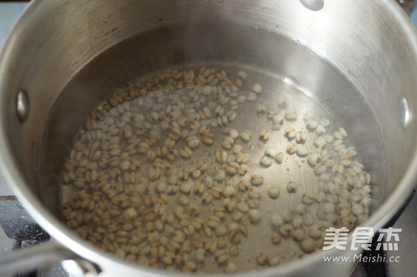 Barley and Mung Bean Soup recipe