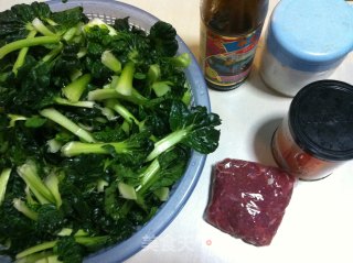 Stir-fried Shredded Pork with Winter Vegetables recipe