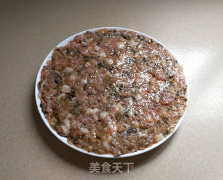 Steamed Meat Cake with Mei Cai recipe