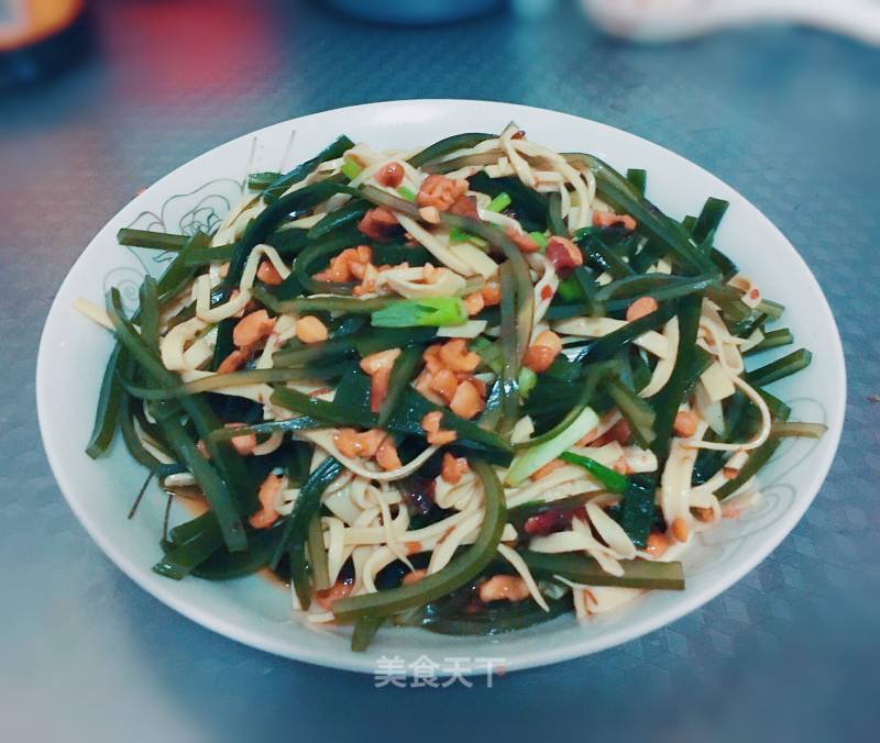 Cold Seaweed & Bean Curd recipe