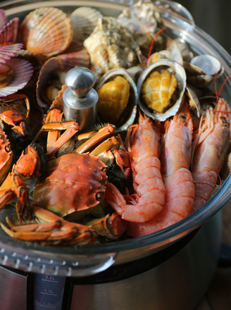 Colorful Seafood Feast recipe