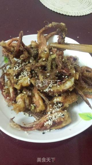 Salt and Pepper Squid Whiskers recipe