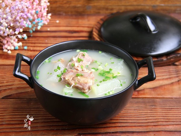 Salty Ribs and Winter Melon Soup recipe