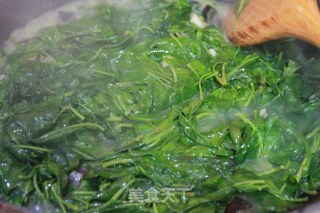 Chinese Wolfberry Leaves in Soup recipe