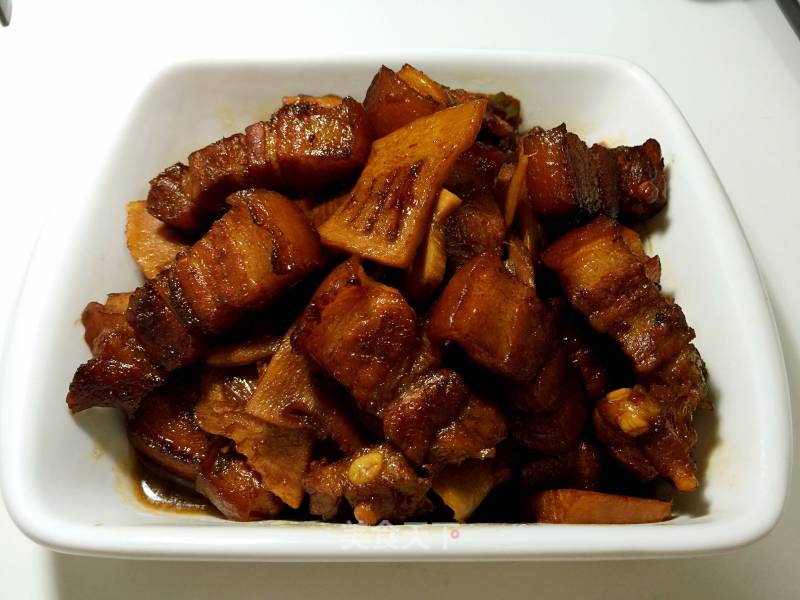 Roasted Pork with Bamboo Shoots without Oil