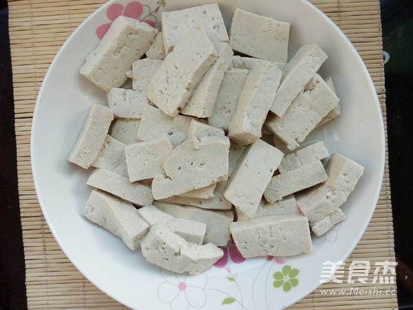 Tofu Noodles, Rapeseed Mushroom Stew recipe