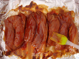 Barbecued Pork with Honey Sauce recipe