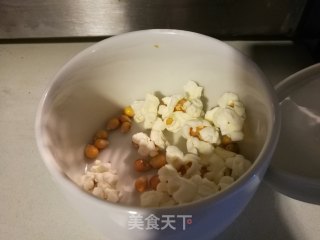 #trust之美# Caramel Popcorn (zero Failure Dry-fried Caramel Microwave Popcorn Version) recipe