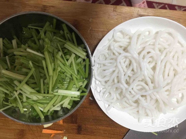 Vegetarian Fried Celery Powder recipe