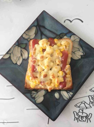 Corn Cheese Toast recipe